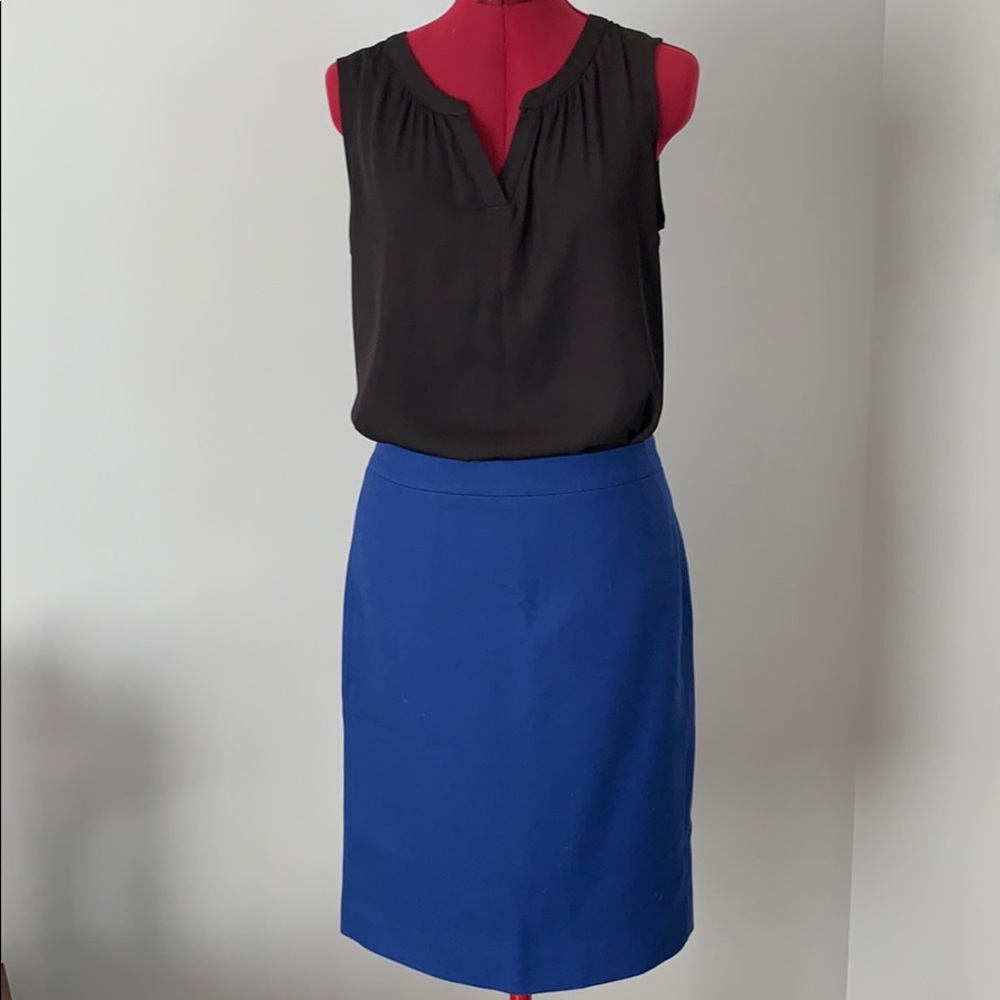 J. Crew No.2 Pencil Skirt. Size 4